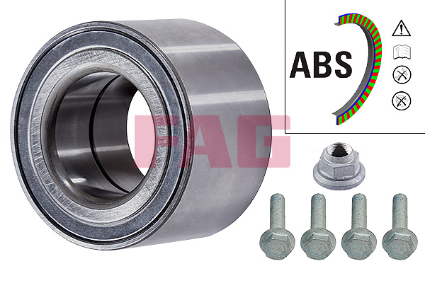 rato guolio komplektas - 713 6123 10 Schaeffler FAG