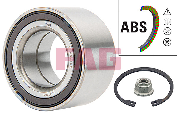 Wheel Bearing Kit - 713 6162 50 Schaeffler FAG
