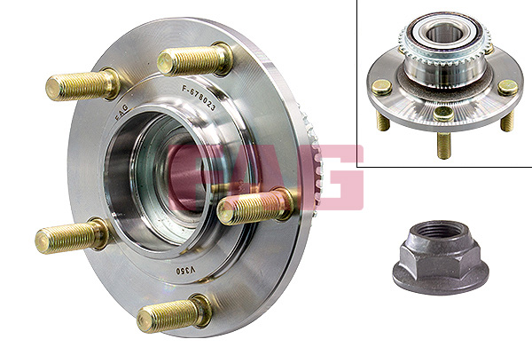 rato guolio komplektas - 713 6197 60 Schaeffler FAG