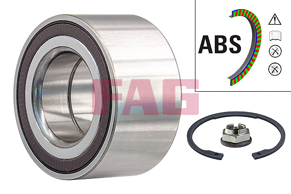 Kit cuscinetto ruota - 713 6204 10 Schaeffler FAG