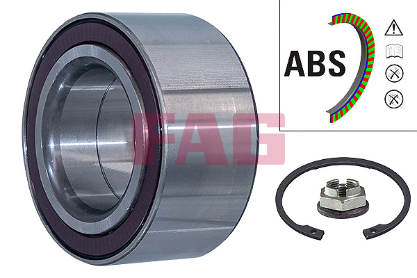 Kit cuscinetto ruota - 713 6204 20 Schaeffler FAG