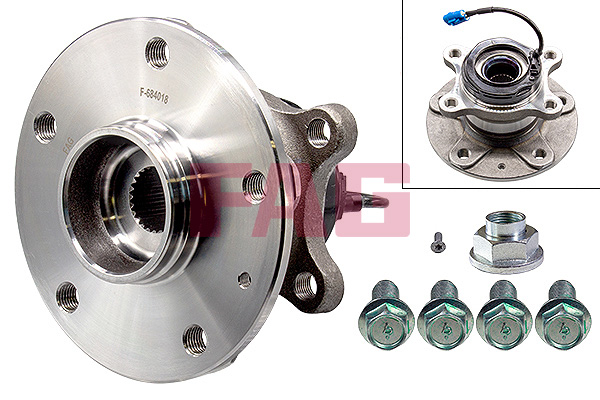 rato guolio komplektas - 713 6237 50 Schaeffler FAG