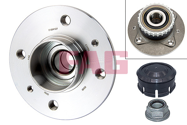 Kit cuscinetto ruota - 713 6306 90 Schaeffler FAG