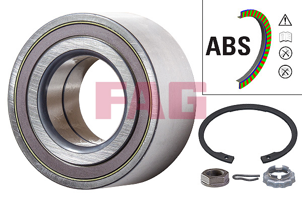 Комплект подшипника ступицы колеса - 713 6401 80 Schaeffler FAG