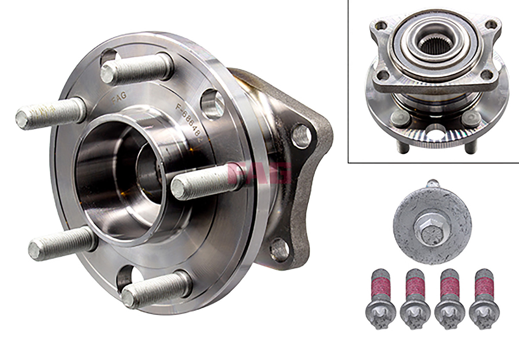 Комплект подшипника ступицы колеса - 713 6604 50 Schaeffler FAG