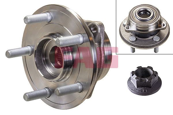 Wheel Bearing Kit - 713 6704 20 Schaeffler FAG