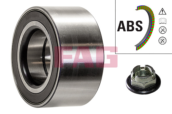 rato guolio komplektas - 713 6784 10 Schaeffler FAG