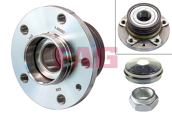 Wheel Bearing Kit - 713 6909 90 Schaeffler FAG
