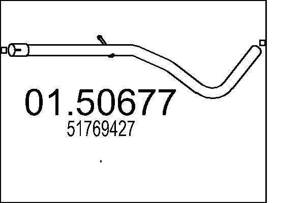 Middle Silencer - 01.50677 MTS