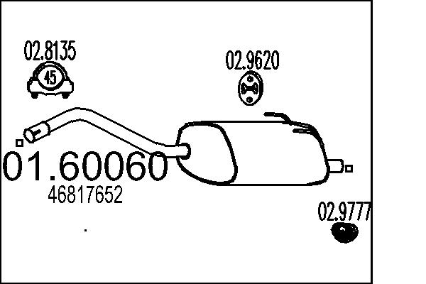 End Silencer - 01.60060 MTS