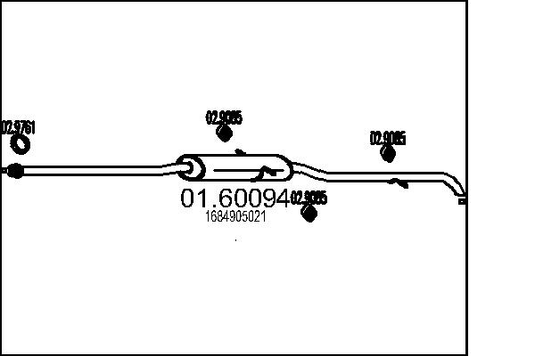 End Silencer - 01.60094 MTS