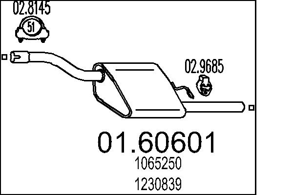 End Silencer - 01.60601 MTS