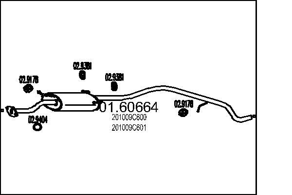 End Silencer - 01.60664 MTS