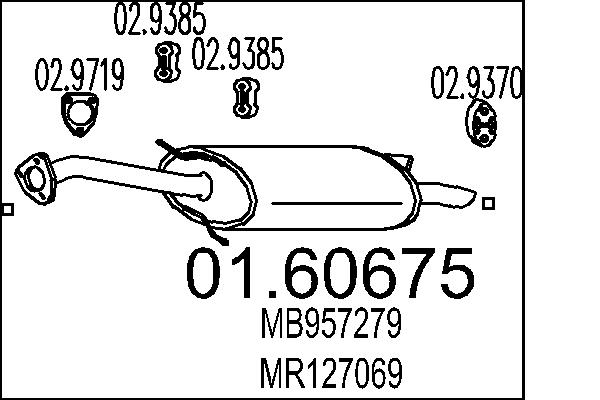 End Silencer - 01.60675 MTS