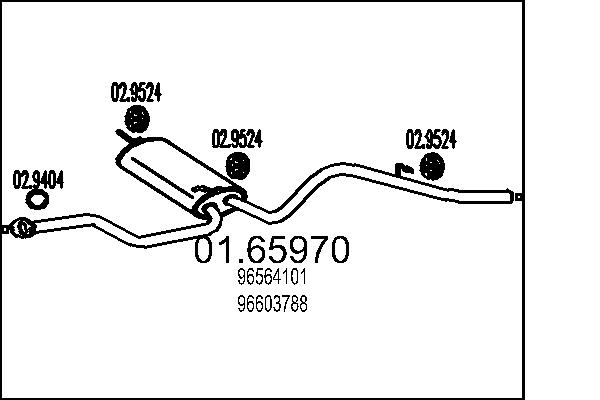 End Silencer - 01.65970 MTS