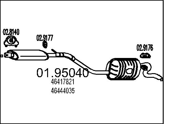 End Silencer - 01.95040 MTS