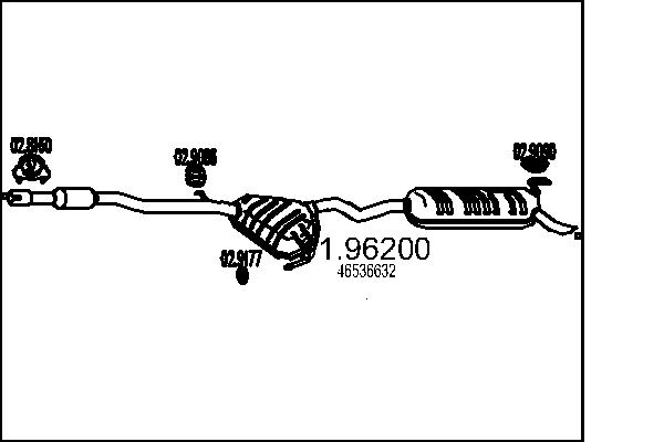 End Silencer - 01.96200 MTS