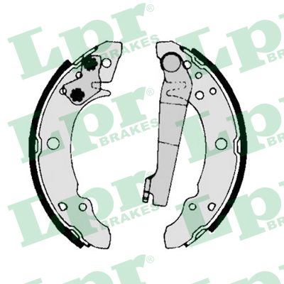 Kit ganasce freno - 00140 LPR