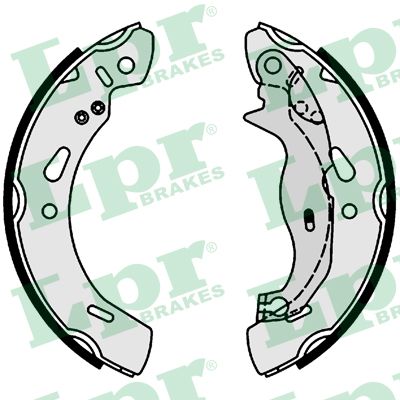 Brake Shoe Set - 01004 LPR