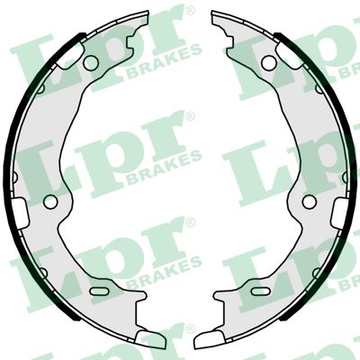 Brake Shoe Set, parking brake - 01067 LPR