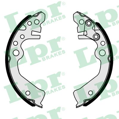 Bremsbackensatz - 01142 LPR