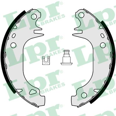 Kit ganasce freno - 02900 LPR