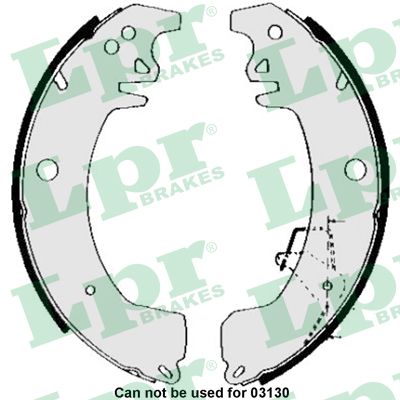 Bremsbackensatz - 05090 LPR