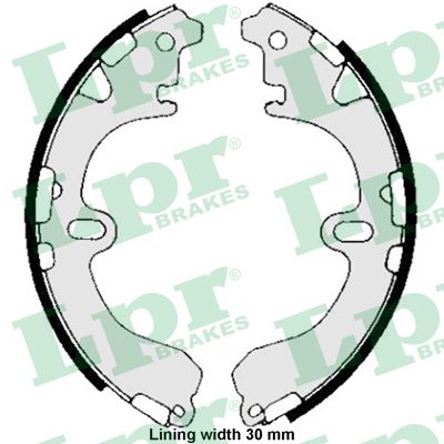 Brake Shoe Set - 05810 LPR