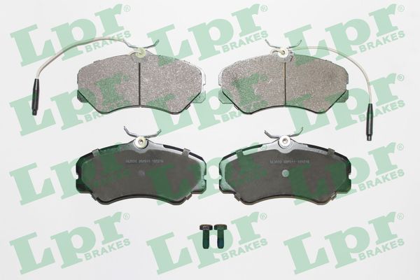 Brake Pad Set, disc brake - 05P011 LPR