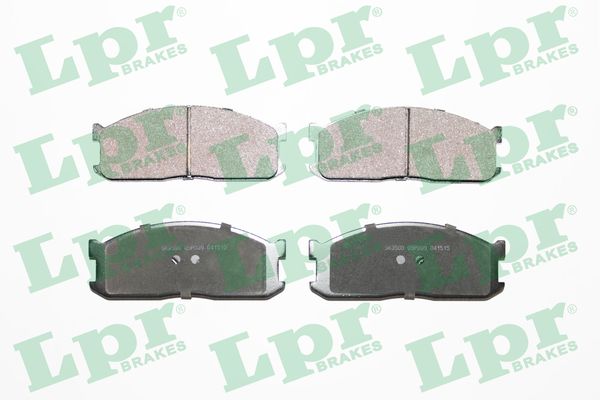 Комплект тормозных колодок, дисковый тормоз - 05P039 LPR