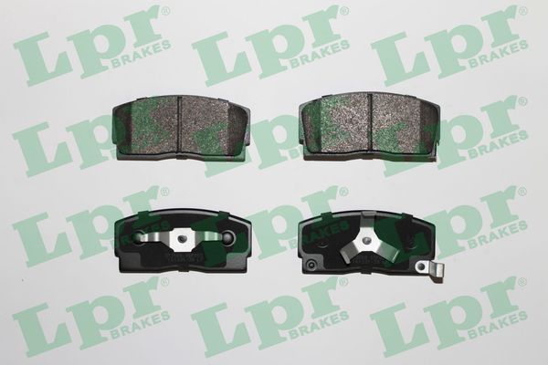 Комплект тормозных колодок, дисковый тормоз - 05P055 LPR