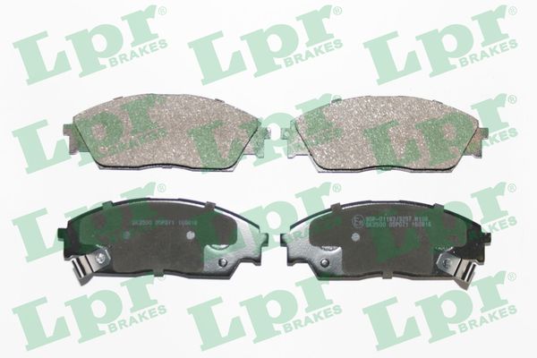Kit pastiglie freno, Freno a disco - 05P071 LPR