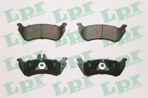 Brake Pad Set, disc brake - 05P1000 LPR