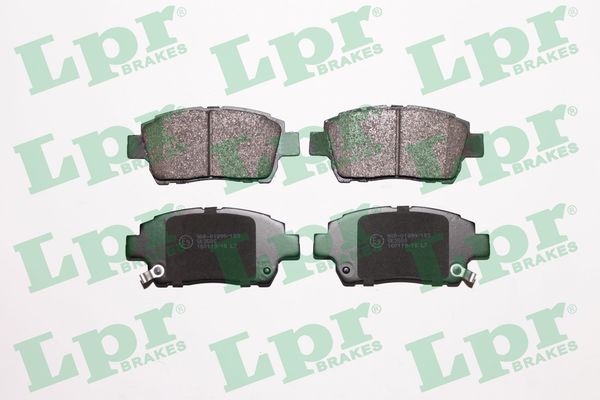 Комплект тормозных колодок, дисковый тормоз - 05P1003 LPR