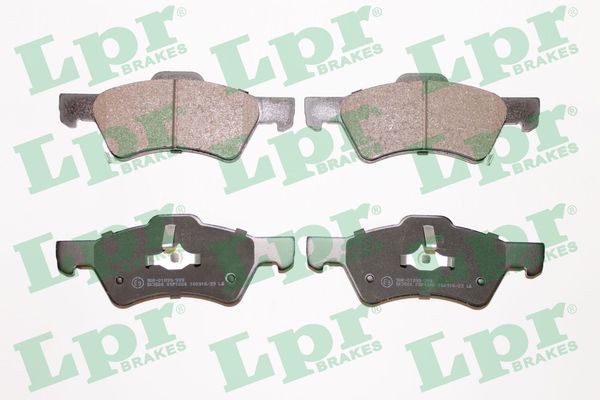 Brake Pad Set, disc brake - 05P1006 LPR