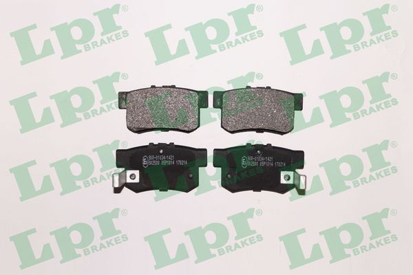 Brake Pad Set, disc brake - 05P1014 LPR
