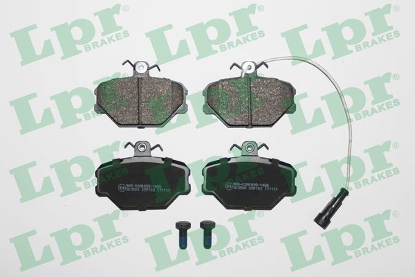 Brake Pad Set, disc brake - 05P102 LPR