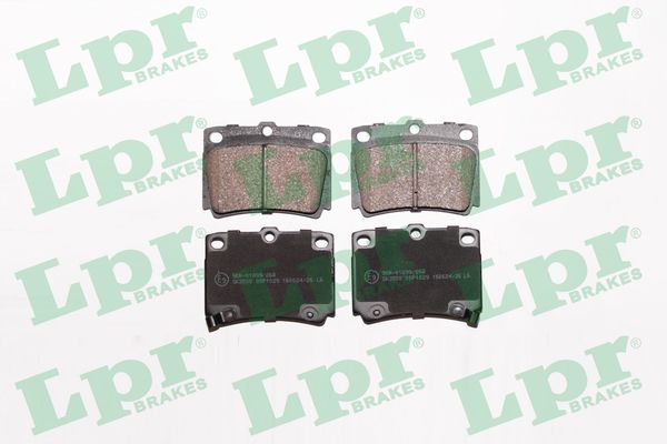 Kit pastiglie freno, Freno a disco - 05P1029 LPR