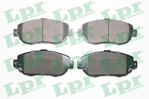 Комплект тормозных колодок, дисковый тормоз - 05P1033 LPR
