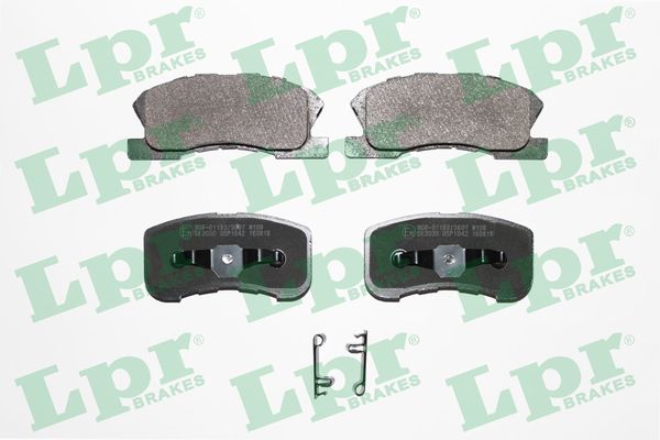 Kit pastiglie freno, Freno a disco - 05P1042 LPR