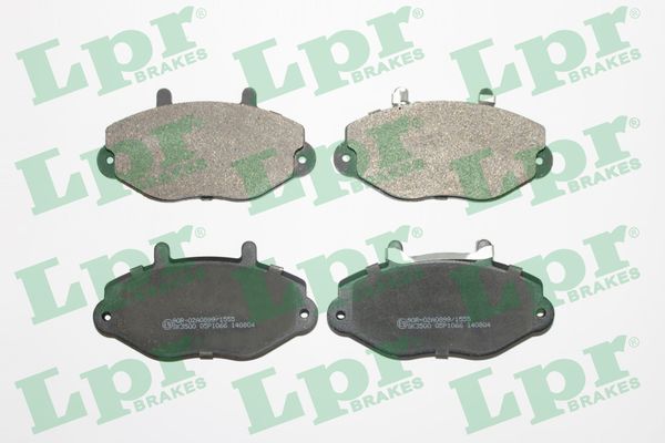 Комплект тормозных колодок, дисковый тормоз - 05P1066 LPR