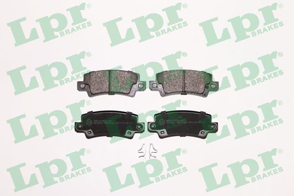 Kit pastiglie freno, Freno a disco - 05P1068 LPR