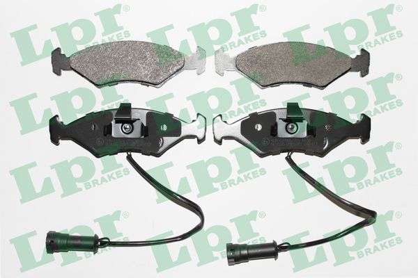 Brake Pad Set, disc brake - 05P1087 LPR