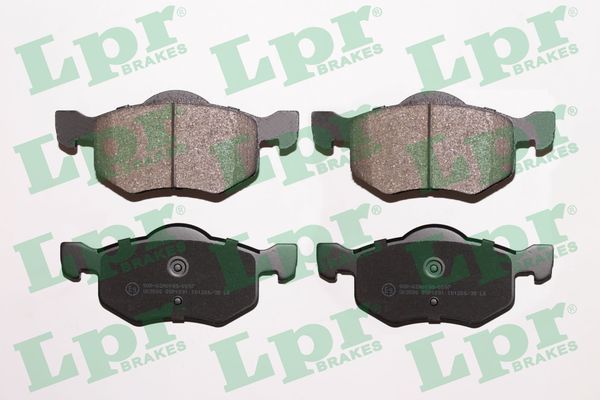Комплект тормозных колодок, дисковый тормоз - 05P1091 LPR