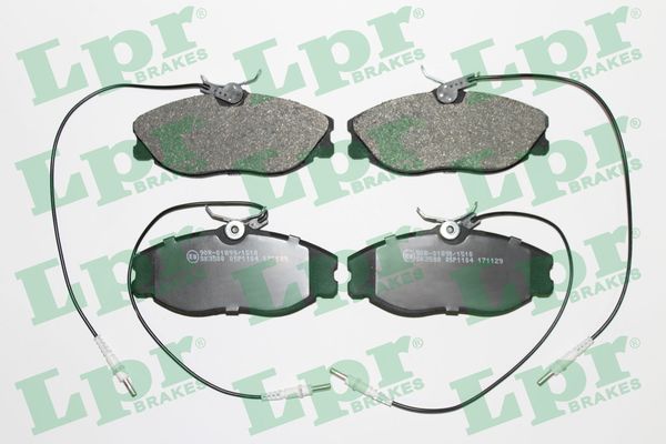 Kit pastiglie freno, Freno a disco - 05P1104 LPR