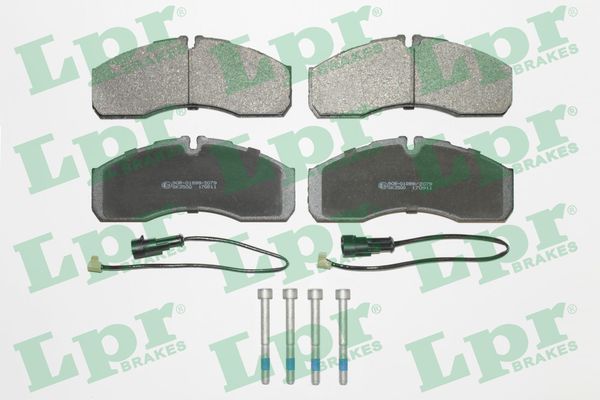 Brake Pad Set, disc brake - 05P1109B LPR