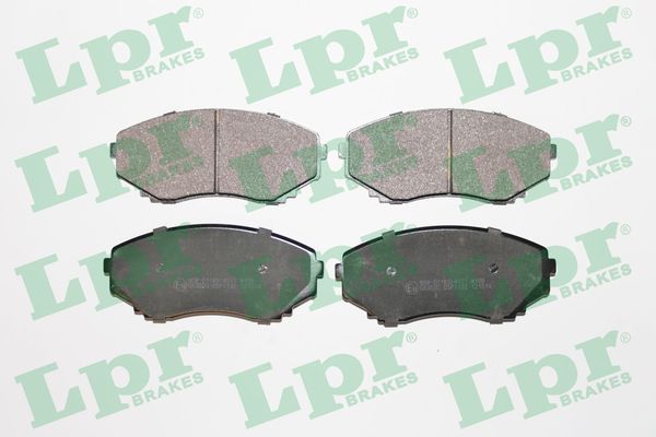 Комплект тормозных колодок, дисковый тормоз - 05P1132 LPR