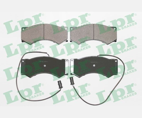 Kit pastiglie freno, Freno a disco - 05P1143 LPR