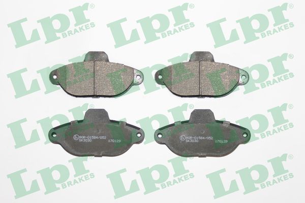 Brake Pad Set, disc brake - 05P1191 LPR