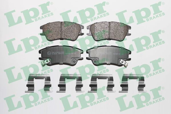 Brake Pad Set, disc brake - 05P1212 LPR